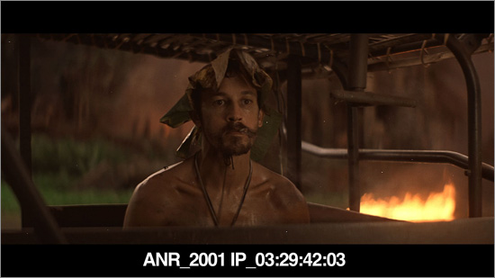 Screenshot from the 2001 I.P. of Apocalypse Now Redux