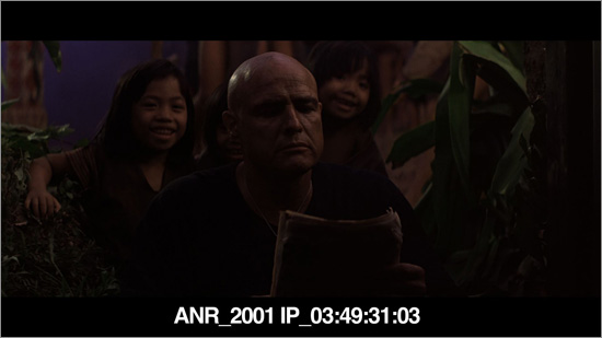 Screenshot from the 2001 I.P. of Apocalypse Now Redux