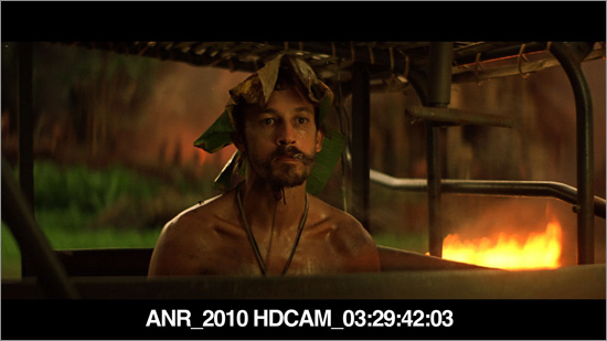 Screenshot from the 2010 Blu-ray master of Apocalypse Now Redux