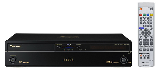 Pioneer's Elite BDP-HD1 Blu-ray Disc player