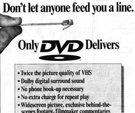 LA Times ad for DVD