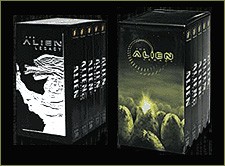 Alien Legacy VHS package concepts