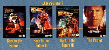 Back to the Future & The Patriot - coming in January?