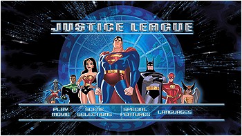 Justice League (main menu)