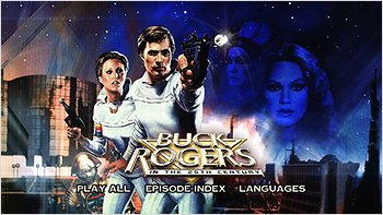 Main Menu from Buck Rogers in the 25th Century: The Complete Epic Series