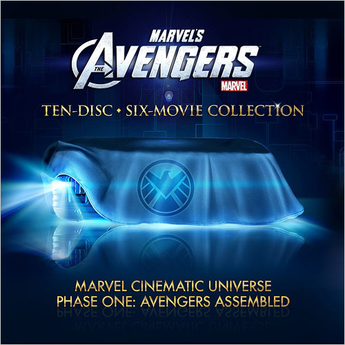 Marvel Cinematic Universe: Phase One - Avengers Assembled 10-disc Limited Edition Blu-ray Collector's Set (Blu-ray Disc)