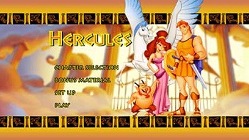 Hercules menu page