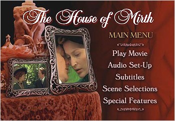 The House of Mirth (main menu)