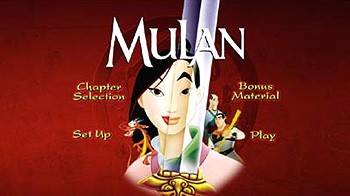 Mulan menu page