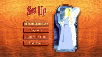 Pinocchio menu page