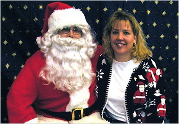 Santa and Sarah