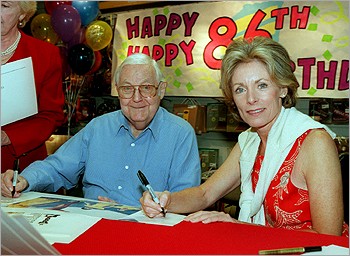 Director Robert Wise and actress Charmian Carr