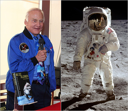 Astronaut Buzz Aldrin: Now and Then