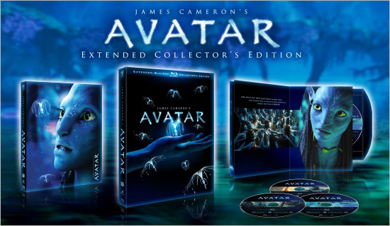 Avatar: Extended Collector's Edition (DVD and Blu-ray Disc)