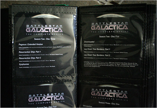 Battlestar Custom Blu-ray packaging