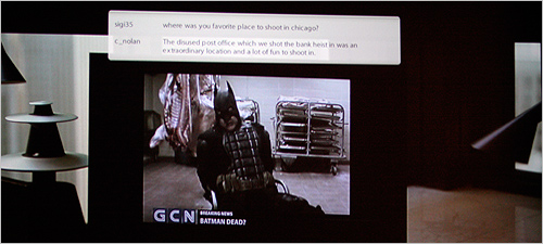 Dark Knight BD-Live Screening