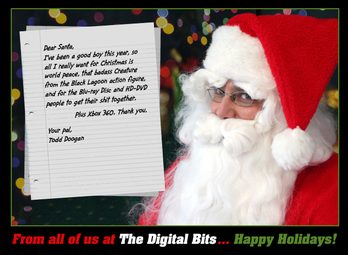 From all of us at The Digital Bits... Happy Holidays!