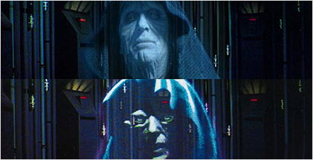 Ian McDiarmid in Empire Strikes Back for DVD?