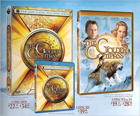 Golden Compass DVD & Blu-ray