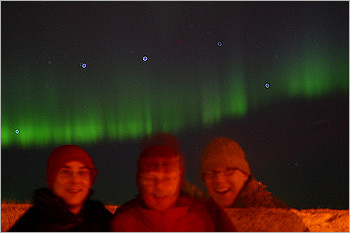 Northern Lights in Valley City, ND - 12/14/06 - photo by Jason Smith