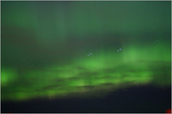 Northern Lights in Valley City, ND - 12/14/06 - photo by Jason Smith