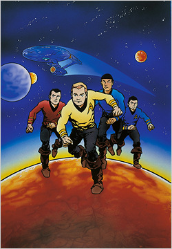 Star Trek: The Animated Series - DVD key art