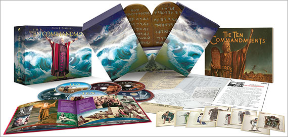 The Ten Commandments: Limited Edition Gift Set (Blu-ray Disc/DVD)