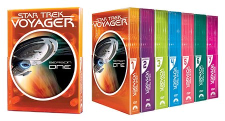 Star Trek: Voyager DVD packaging