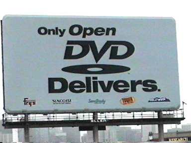 Only Open DVD Delivers!