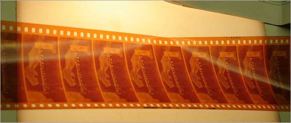 Original 65mm negative - Intermission