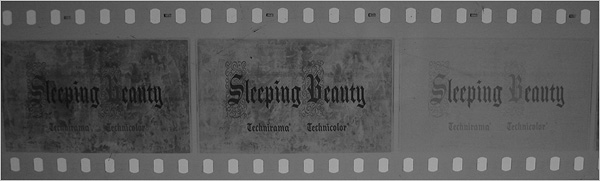 Sleeping Beauty negative images. (Copyright Disney)