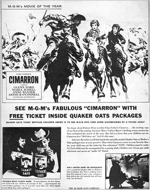 Quaker Oats promotion