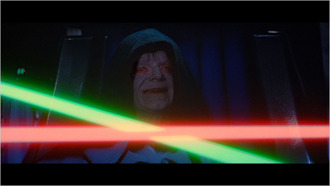 Episode VI - original DVD sabers and color-timing