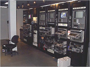 The Sony DVD Center's main equipment room.