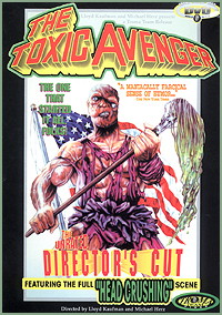 The DVD of the original Toxic Avenger