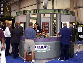 Image Entertainment's booth at VSDA.