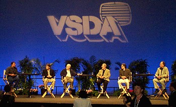 The DVD and the Filmmaker panel.