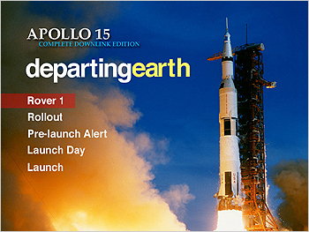 Apollo 15 - Disc One Main Menu